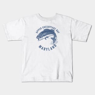 Upper Chesapeake Bay Maryland Kids T-Shirt